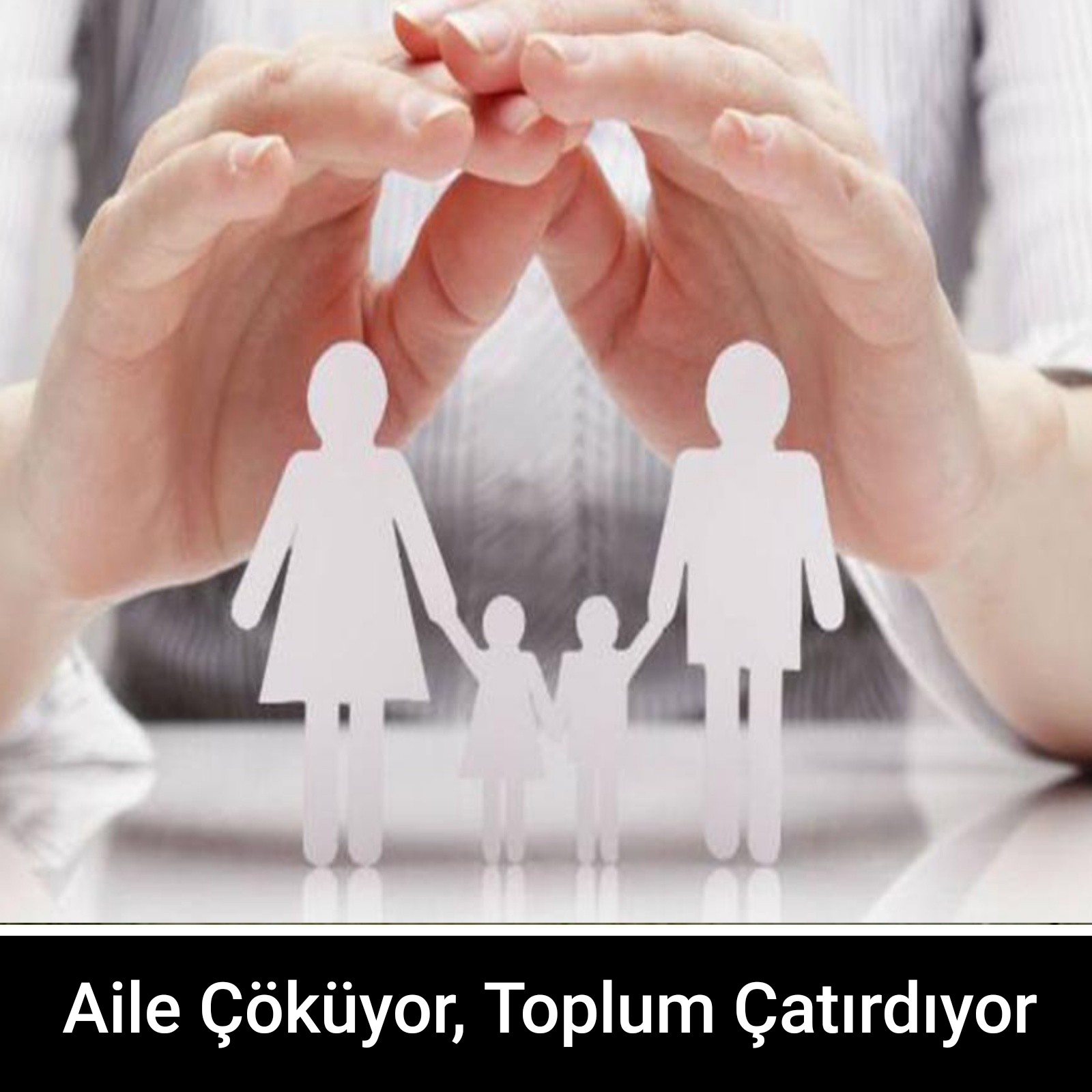 Aile Çöküyor, Toplum Çatırdıyor