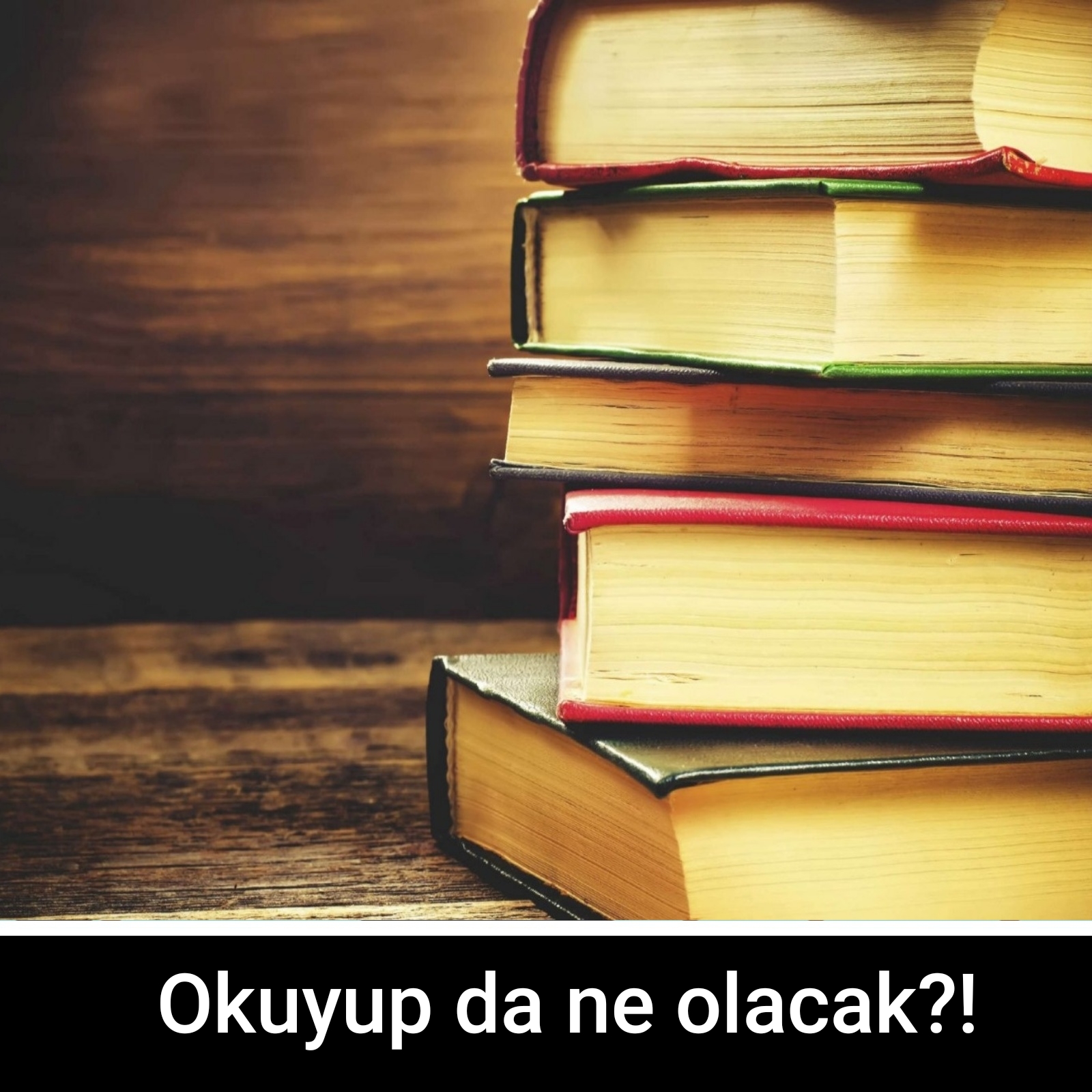 Okuyup da ne olacak ?